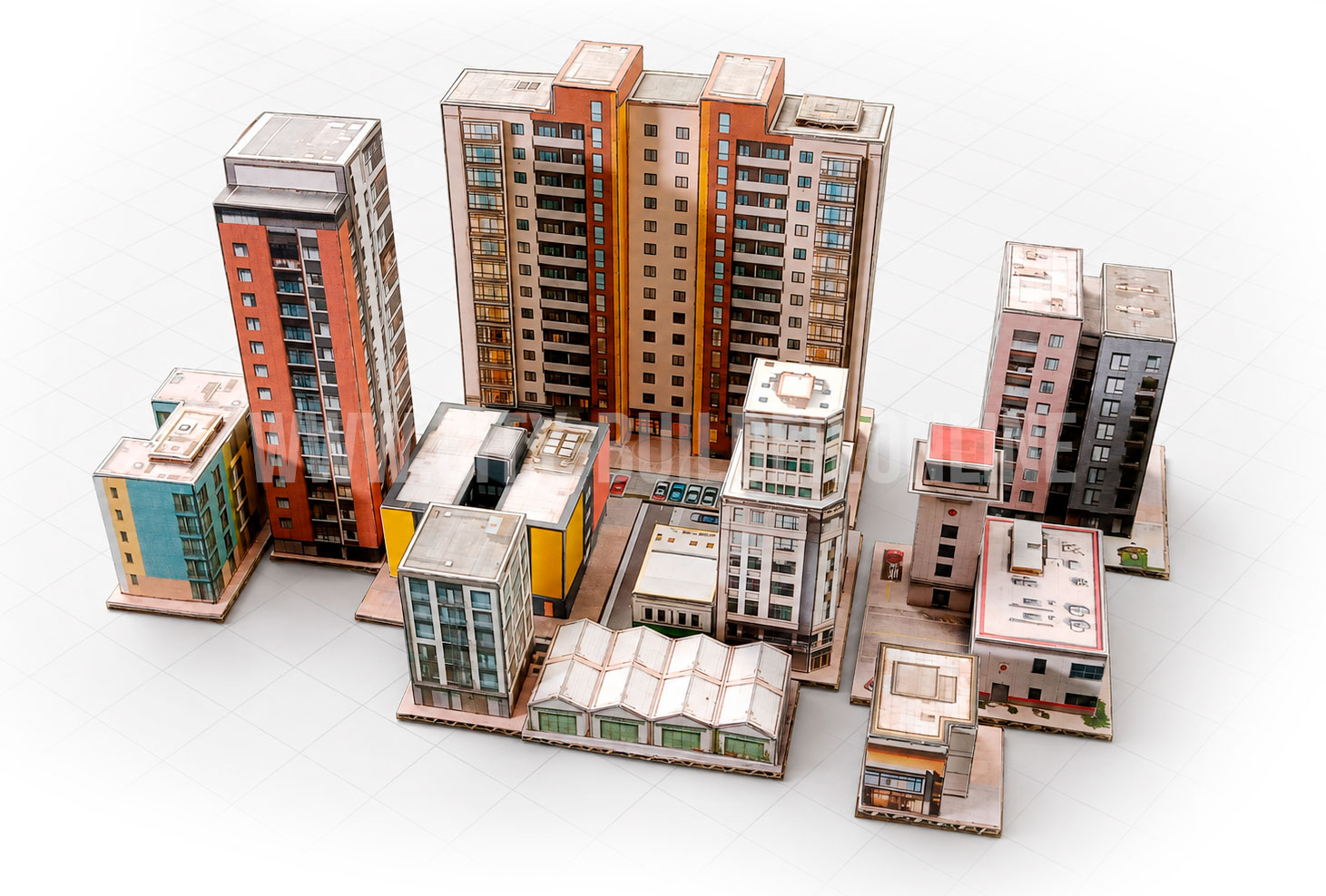 A miniature city built by your own hands