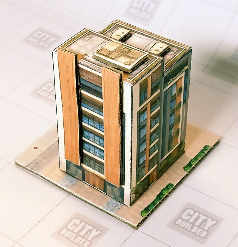 Modern Mid-Rise Residential Building