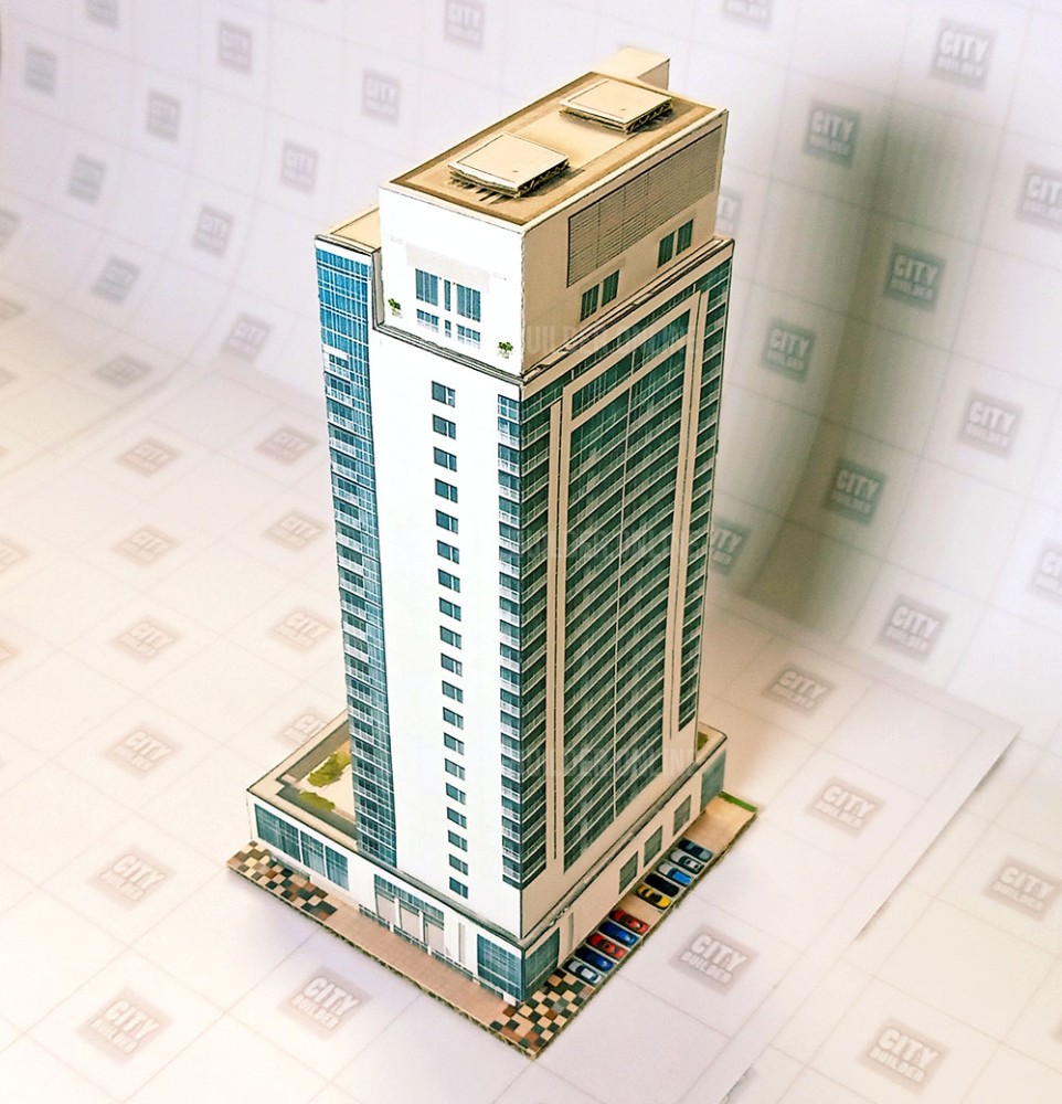 Modern High-Rise Hotel