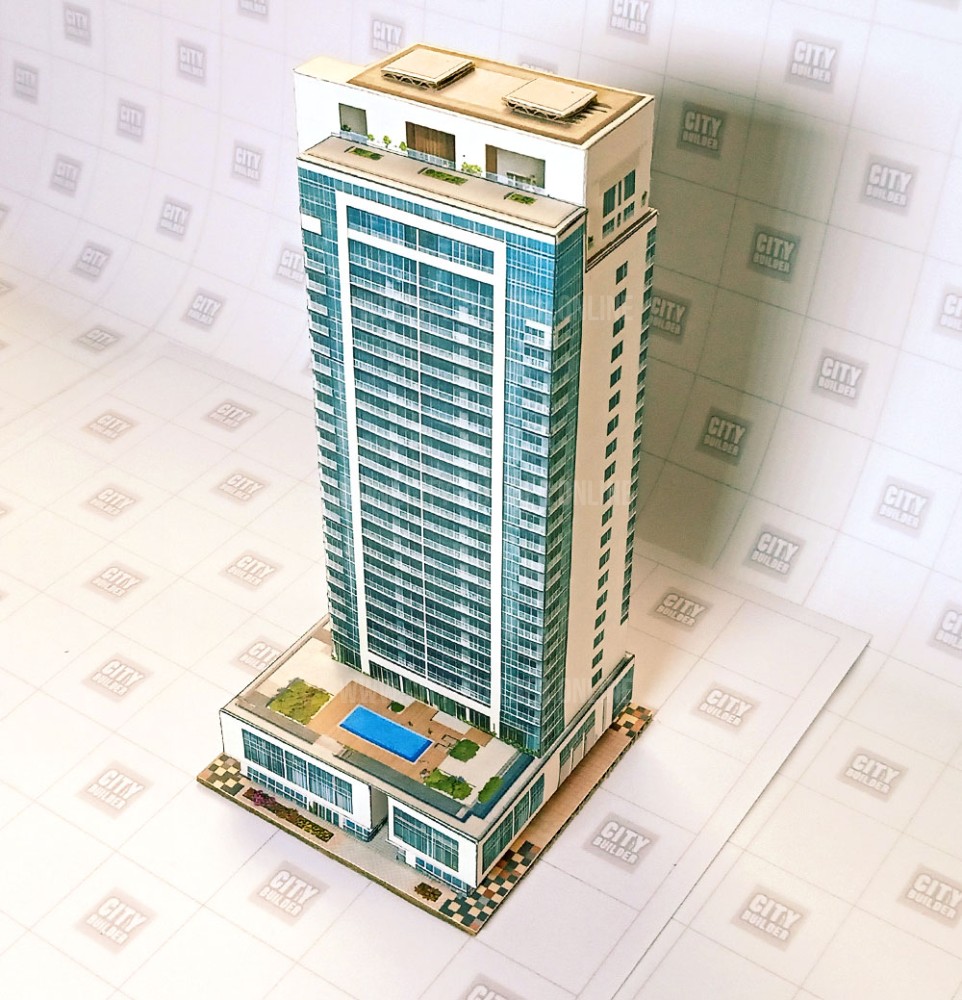 Modern High-Rise Hotel