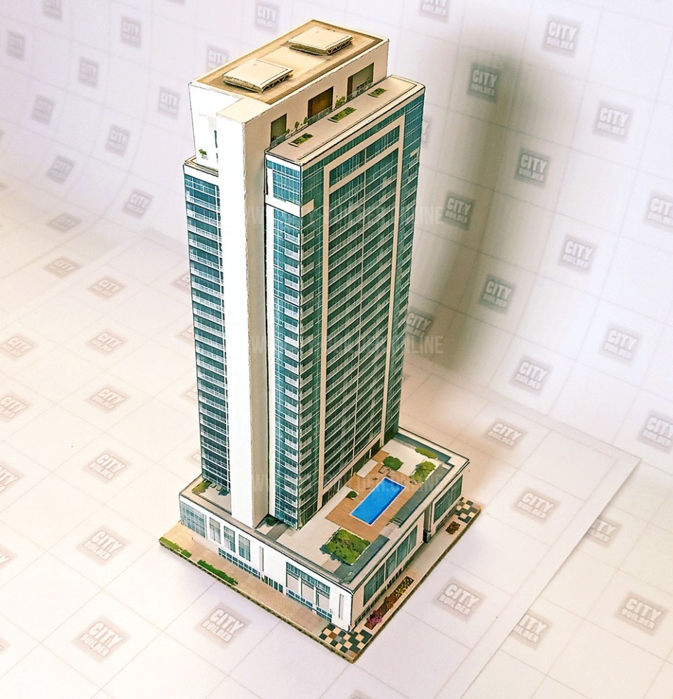 Modern High-Rise Hotel