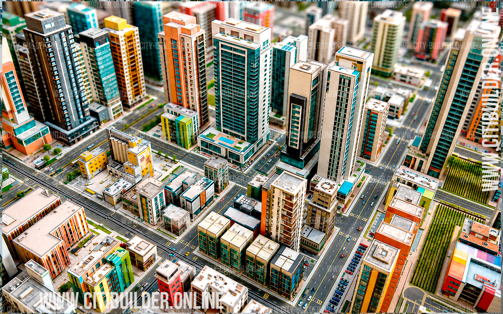The city exists in the real world